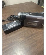 JVC Video Compact Camcorder VHS-C w/ Charger For Parts Repair Untested - $27.94