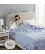 Luxury Beautyrest Electric Blanket, Twin, Blue, Fast Heating, Auto Shut ... - $1,944.00 MXN