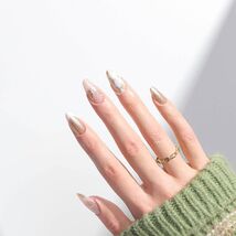 Vokupoga Press On Nails French Tip Medium Pink White Glitter 24Pcs - €3,05 EUR Vokupoga Press On Nails French Tip Medium Pink White Glitter 24Pcs - €3,05 EUR