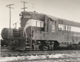 Seaboard Air Line Railroad SAL #1958 GP-9 Locomotive Train B&amp;W Photograph - £9.58 GBP