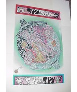 Mad Magazine Poster # 7 Spy vs Spy Maze Bob Clarke Rawson Marshall Thurb... - £31.49 GBP