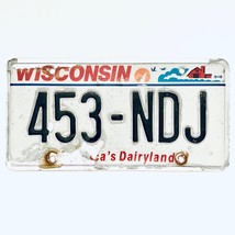  United States Wisconsin Dairyland Passenger License Plate 453-NDJ - $12.86