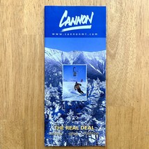 2003-2004 CANNON MOUNTAIN Resort Brochure Ski Trail Map NEW HAMPSHIRE - £7.86 GBP