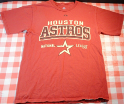 Good Luck Shirt 2022 Houston Astros National League Red Baseball Shirt Medium - £19.03 GBP