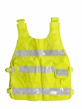 REFLECTIVE YELLOW SAFETY VEST DY01 ANSI CLASS 2 with Reflective Strips