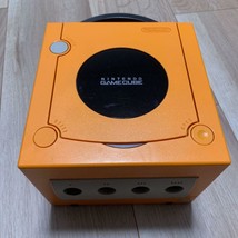 Nintendo GameCube Launch Edition Spice Orange Console NTSC-J DOL-001 Adapter - £86.20 GBP