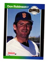 1989 Donruss #571a Don Robinson San Francisco Giants - $3.00