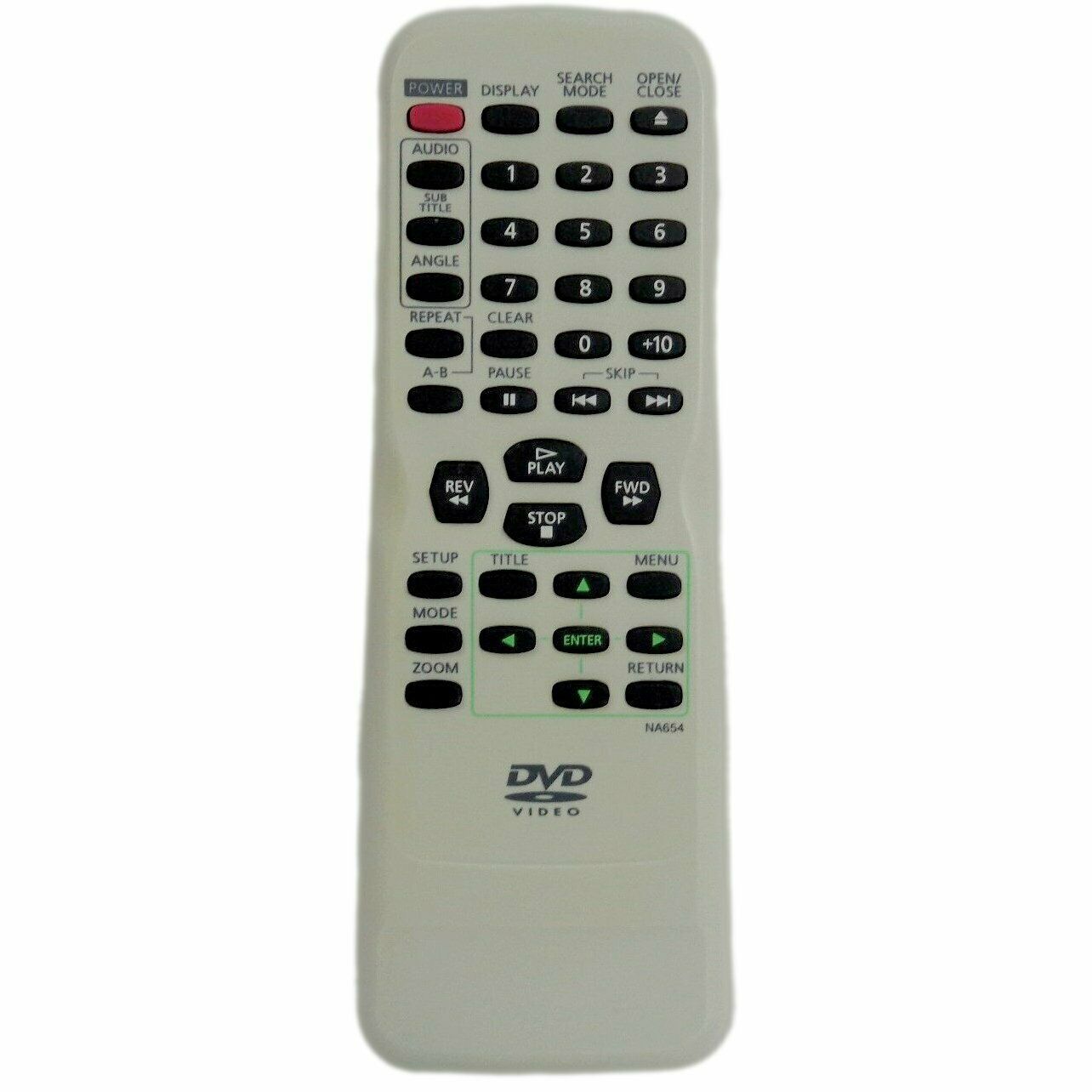 Funai NA654 Factory Original Multi Brand DVD Player Remote CDVL100D, DVL700D - $10.29