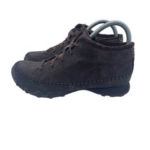 Skechers Bikers Totem Pole Bootie Moccasin Leather Faux Fur Chocolate Wo... - £31.53 GBP