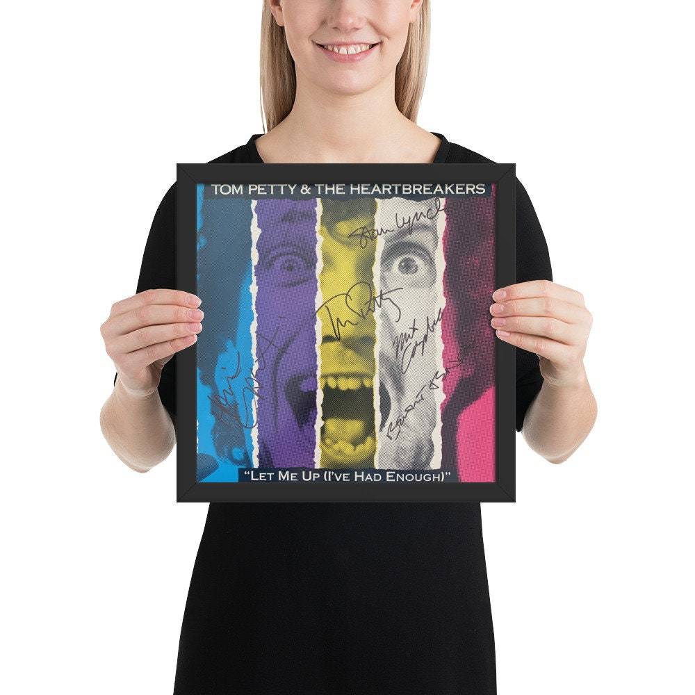 Tom Petty &amp; The Heartbreakers FRAMED Let Me Up I&#39;ve Had Enough REPRINT s... - $79.00