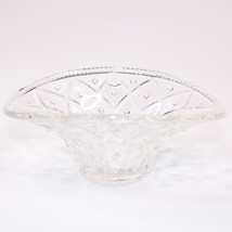 Vintage Avon Basket Dish Candy Or Nut Clear Glass Small Rare VG Condition Dish - £3.54 GBP
