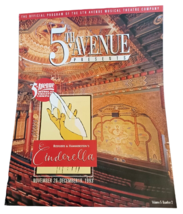 1993 5th Avenue Theatre Programma Seattle Washington Wa Cenerentola Vol 5 No 2 - £24.11 GBP