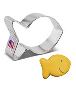 AGold Fish Cookie Cutter | Made In The USA | Ann Clark Cookie Cutters - £3.93 GBP