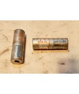 Homac Compression Splice 2ea U1B46 4-ASC 6-ACSR 2”Long Orange-Blue Alum ... - €9,42 EUR