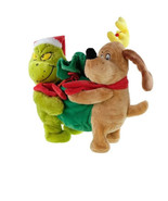 Grinch &amp; Max The Dog Animated Plush Christmas Gift  - £35.39 GBP
