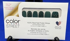Color Street Nail Polish Strips SNAKE MY DAY Long Lasting 16 Pack FDS575 - $12.30 CAD