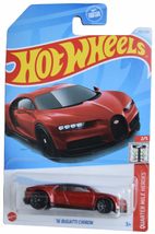 Hot Wheels &#39;16 Bugatti Chiron, Quarter Mile Heroes 2/5 [red] 201/250 - $9.64