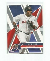 DAVID ORTIZ (Boston Red Sox) 2008 UPPER DECK X BASEBALL CARD #12 - £3.94 GBP