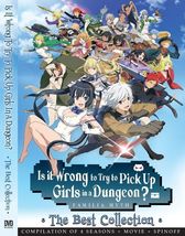 Anime Dvd (English Dub) Is It Wrong To Try To Pick Up Girls Sea 1-4 VOL.1-59 End - £36.92 GBP