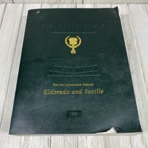1991 Cadillac Eldorado and Seville Service Repair Manual Guide OEM - £15.23 GBP