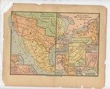 4 A S Barnes &amp; Co 1895 Maps North America War Maps Colonies Maps - $23.76
