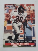 Andre Rison Atlanta Falcons 1991 Pro Set Card #439 - £0.78 GBP