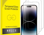 JETech Full Coverage Screen Protector for iPhone 14 Pro Max 6.7-Inch, 9H... - $12.99