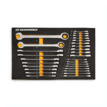 GearWrench 28 Piece 72-Tooth 12 Point Metric Standard & Stubby Combination Ratch - $571.99