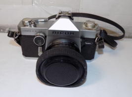 Vintage Ricoh Singlex TLS 35mm Film Camera with Auto Rikenon 1:1.7 f=50m... - $68.58