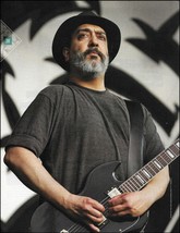 Soundgarden Kim Thayil Guild S-100 black guitar 8 x 11 pin-up photo print - £3.38 GBP