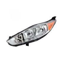 Headlight For 2014-2017 Ford Fiesta Titanium Driver Side Chrome Trim Cle... - $294.03