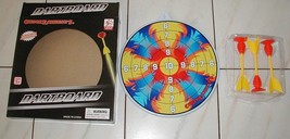 Chuck E Cheese Kids Darts Dartboard game inside suction   w/ Whistle - £10.18 GBP
