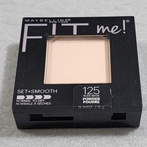 Maybelline Fit Me! #125 Nude Beige Set & Smooth Pressed Powder No Exp NEW Sealed - £7.50 GBP