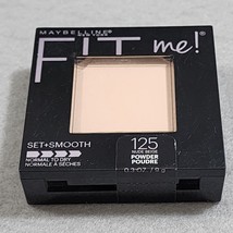 Maybelline Fit Me! #125 Nude Beige Set & Smooth Pressed Powder No Exp NEW Sealed - $9.50