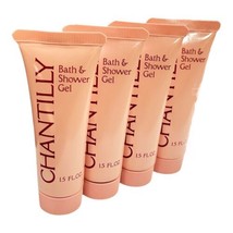 4 Chantilly by Dana Bath &amp; Shower Gel 1.7 oz / 60 ml HTF Travel Size - £19.31 GBP