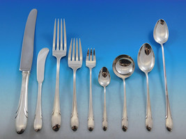 Symphony by Towle Sterling Silver Flatware Set for 8 Service 85 pcs Dinner Size - £3,938.59 GBP