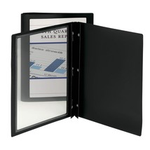Smead Frame View Poly Report Cover, Three Double Tang Side Fasteners, Le... - $18.99