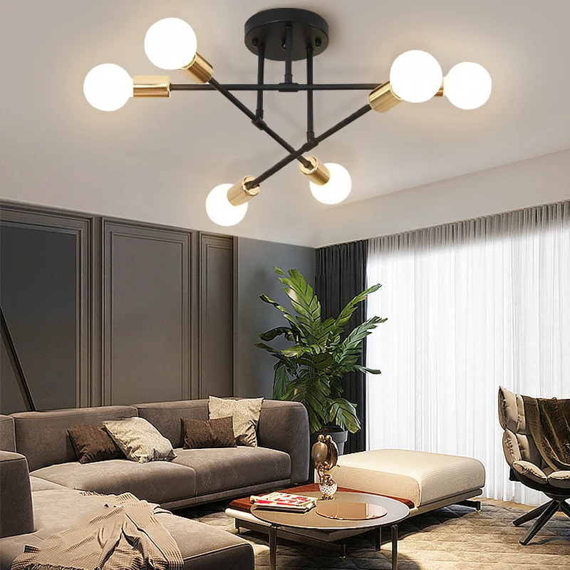 Chandelier Led Ceiling Lighting Home Decor Hanging Long Position Lamp ki... - $39.72+