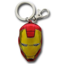 Iron Man Color Head Keychain Yellow - £12.58 GBP