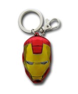 Iron Man Color Head Keychain Yellow - £12.57 GBP