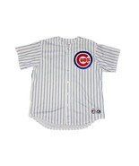 MLB Vintage Magestic Chicago Cubs #38 Carlos Zambrano Pinstripe Jersey S... - $165.03 CAD