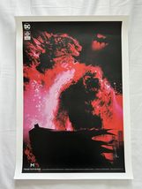 Justice League V Godzilla V Kong 19&quot;x27&quot; Original Poster Sdcc 2024 Dc Jock - $48.99