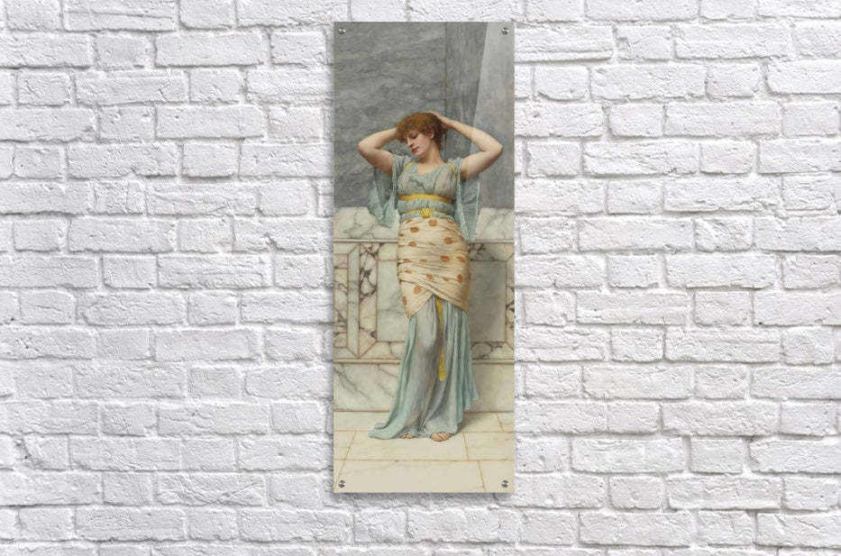 John William Godward 1894 Beauty In A Marble Room Item image 6