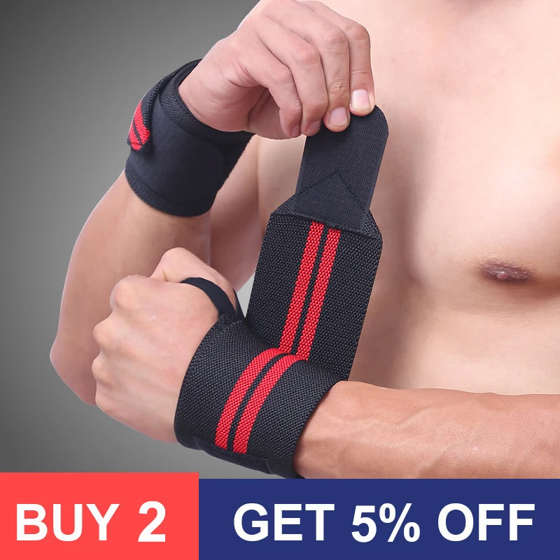 Sporting 1 Pair Adjustable Wrist Protector Brace Wristband Hand Dispense Tom&#39;s H - £18.44 GBP