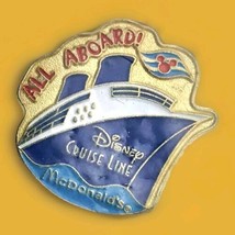 Disney Cruise Lines McDonald&#39;s Vintage Pin in Original Package  - $9.95