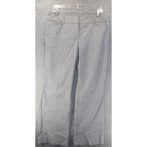 New York &amp; Company Womens Dress Career Pants Gray Stretch Pockets Petite... - £10.31 GBP