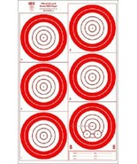 IBS (200HR) Hunter Rifle Target, red on Heavy Paper - 50 sheets in each ... - £24.17 GBP