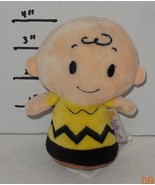 HALLMARK  ITTY BITTYS Peanuts Charlie Brown Mini Plush toy RARE HTF - $14.18 CAD