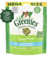Greenies Feline Catnip Flavor Adult Dental Cat Treats, - $13.21
