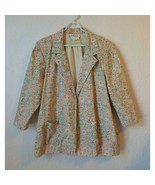 Vintage Penny Lou of California Floral Open Blazer Women Chest 42 Fits L... - $19.79